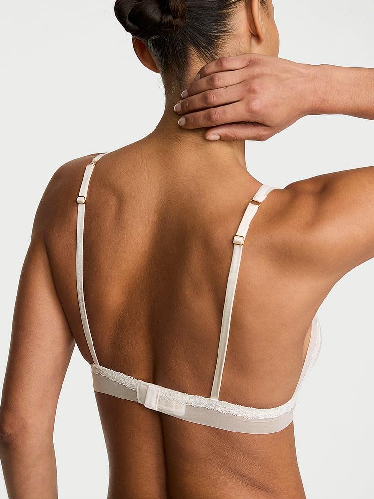 Dantelli File Detayli Ucgen Bralet arka görünümü