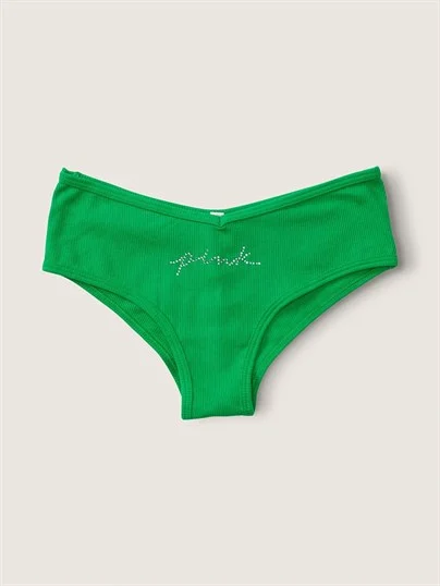 Pink Pamuklu Cheekster Kulot ön görünüm