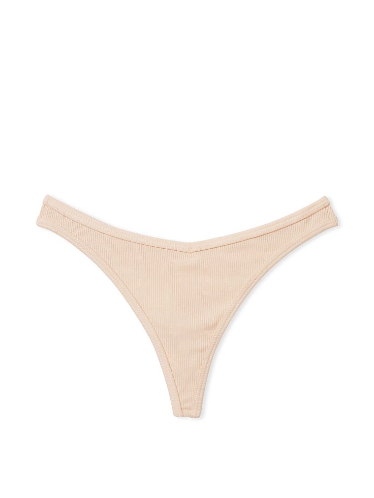 Pink Pamuklu Tanga arka görünüm