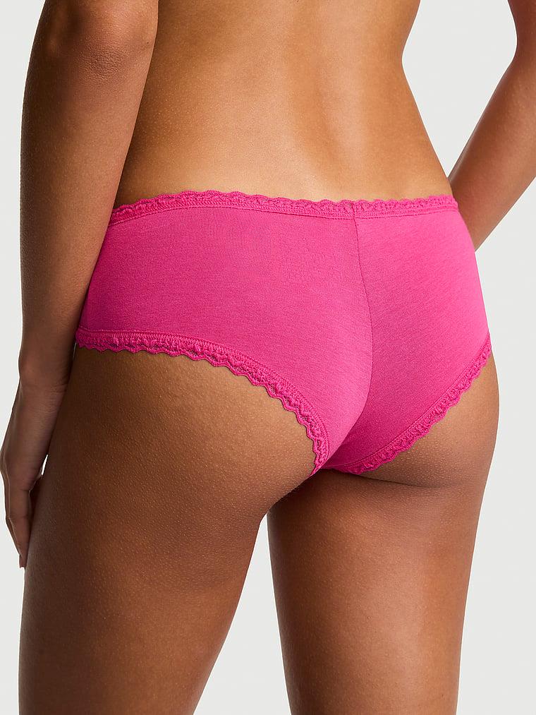 Beli Dantelli Pamuklu Cheeky Kulot arka görünümü