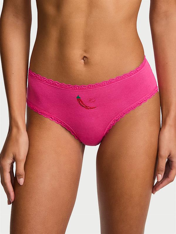 Beli Dantelli Pamuklu Cheeky Kulot