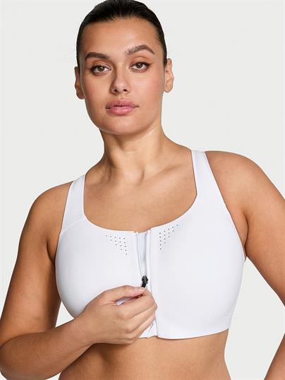 Yeni Stil! Featherweight Max Önden Fermuarli Sporcu Sütyeni