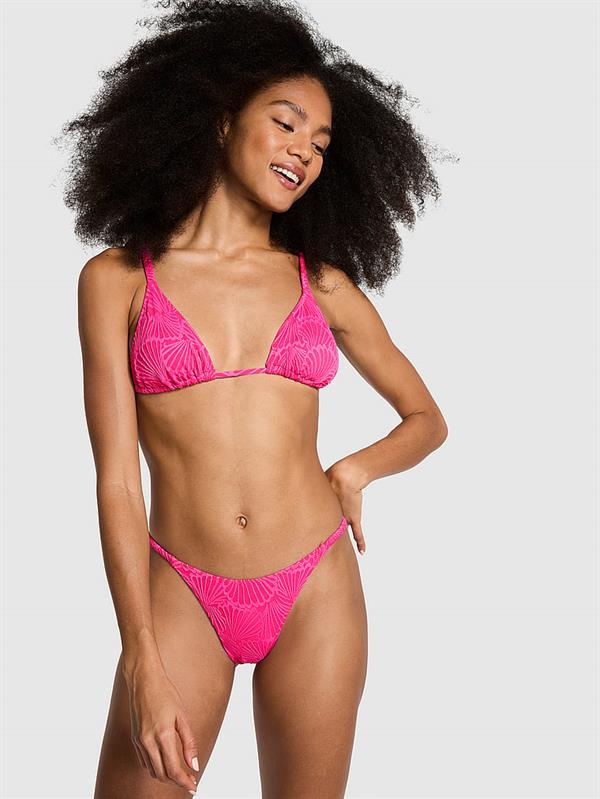 Pink Buzgulu Bikini Alti