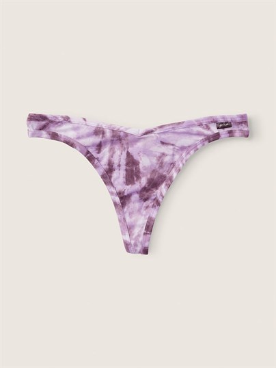 Pink Pamuklu Tanga Kulot
