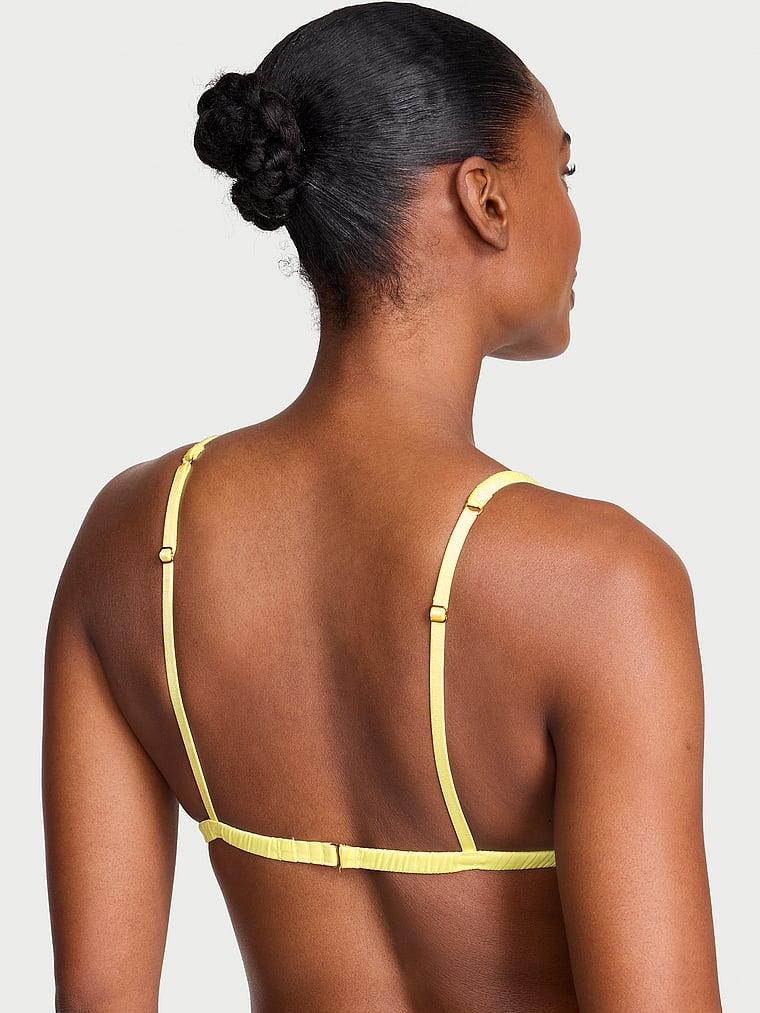 Tease Saten Kiss Ucgen Bralet arka görünüm