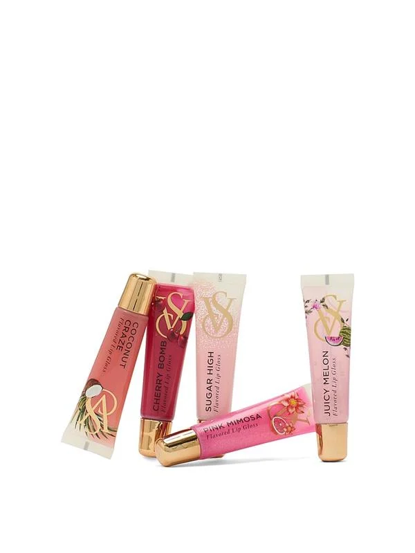5%E2%80%99li Flavor Gloss Dudak Parlaticisi Hediye Seti
