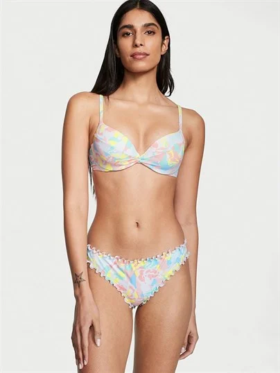 Twist Cikarilabilir Push Up Bikini Ustu