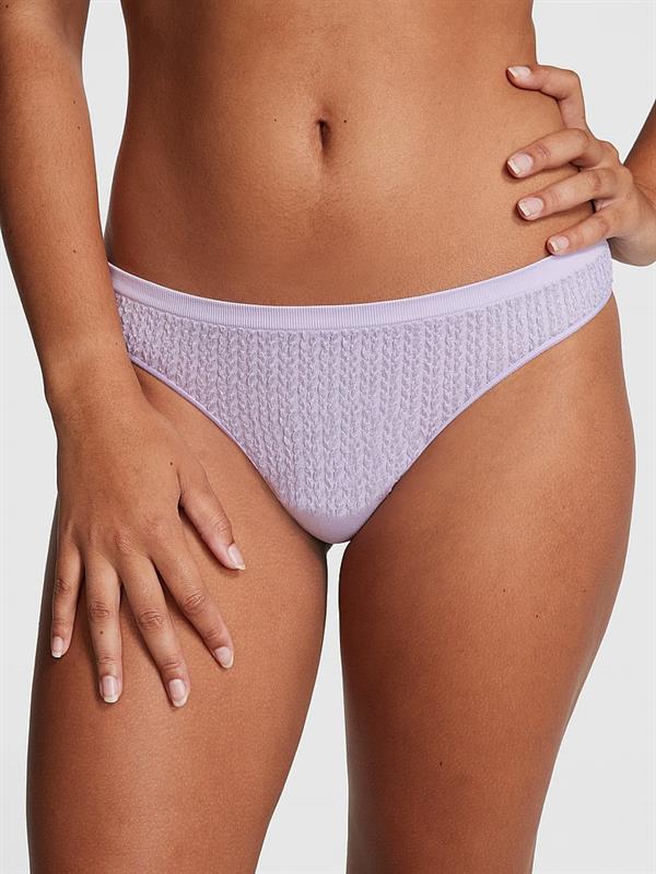 Pink Seamless Tanga