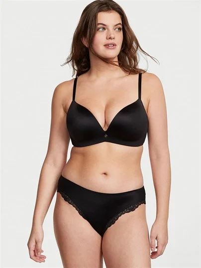 Smooth Cut Out Detayli Tanga Kulot