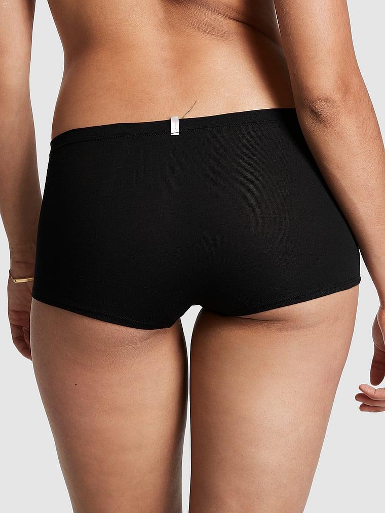 Victorias S Secret Pink Pamuklu Boyshort Kulot arka görünümü