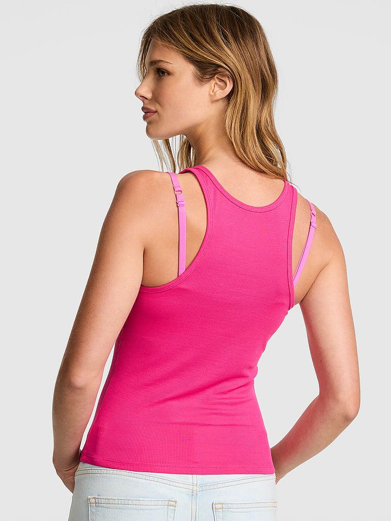 Pink Ribanali Relax Fit Boyfriend Atlet arka görünümü