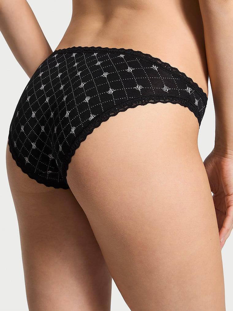 Dantelli Pamuklu Bikini Kulot arka görünümü