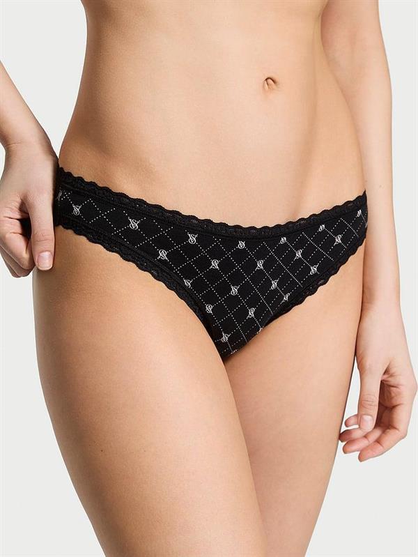 Dantelli Pamuklu Bikini Kulot
