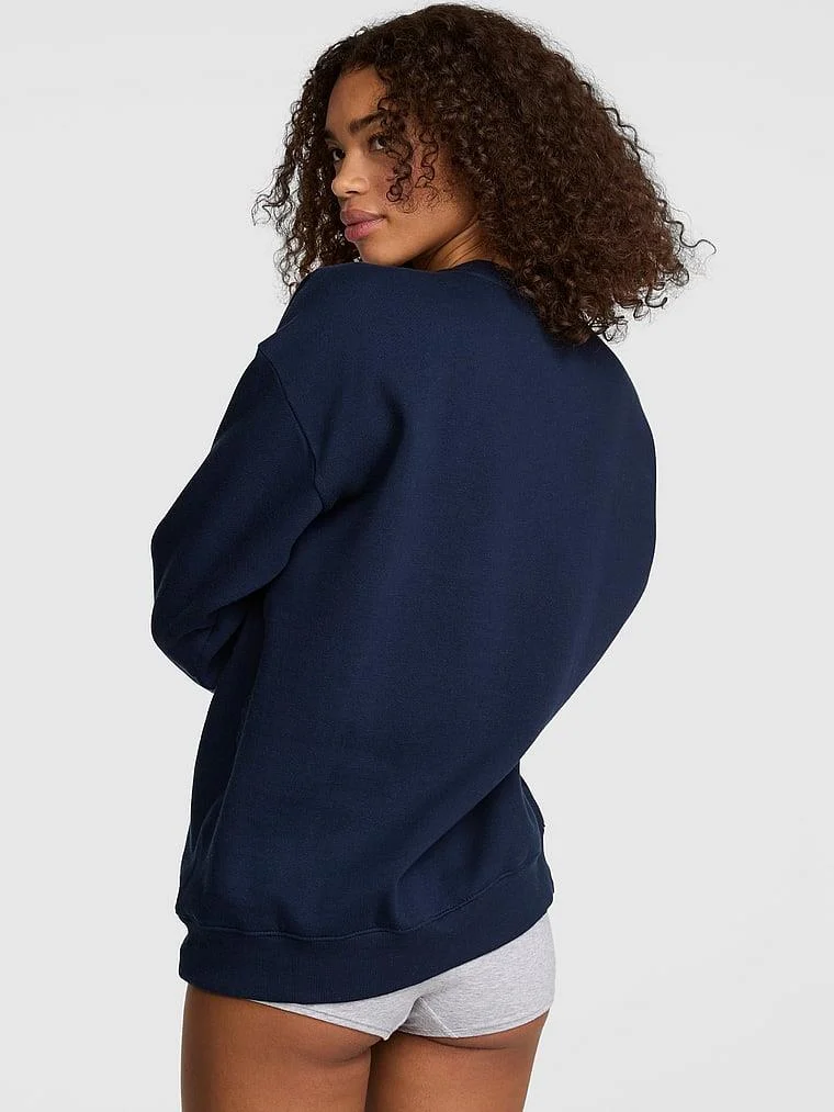 Pink Ivy Oversize Bisiklet Yaka Sweatshirt arka görünüm