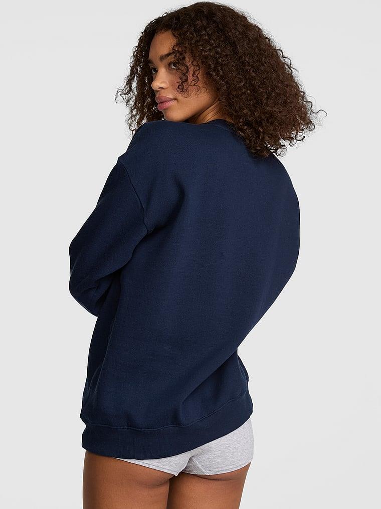 Pink Ivy Oversize Bisiklet Yaka Sweatshirt arka görünümü