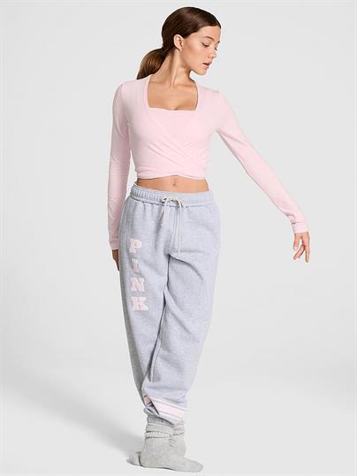 Pink Base Ballet Pamuklu Ust ön görünüm