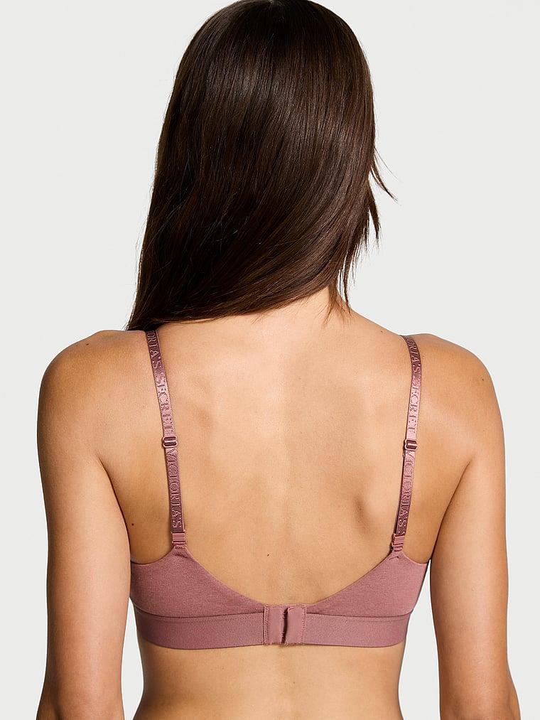 Işıltılı Logo Detayli Push Up Perfect Shape Sütyen arka görünüm