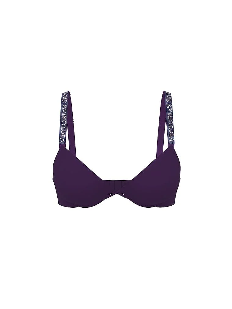 Işıltılı Askili Push Up Sütyen arka görünüm