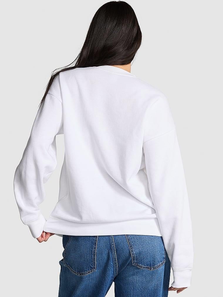 Pink Ivy Oversize Sweatshirt arka görünümü