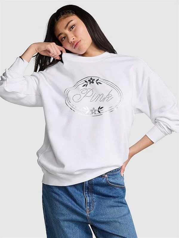 Pink Ivy Oversize Sweatshirt