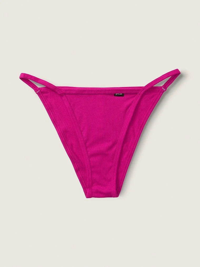 Pink String Bikini Kulot arka görünüm