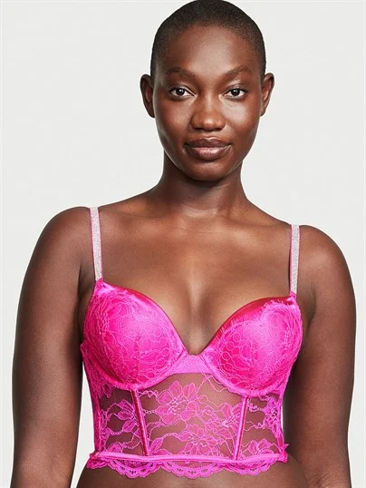 Bombshell 2 Beden Buyuk Gosteren Push Up Korse Bustiyer ön görünüm
