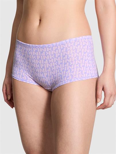 Pink Logolu Pamuklu Boyshort Kulot ön görünüm