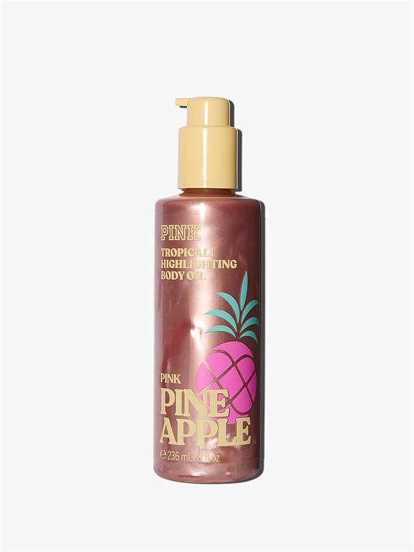 Pink Pineapple Tropicali Isilti Veren Vücut Yagi