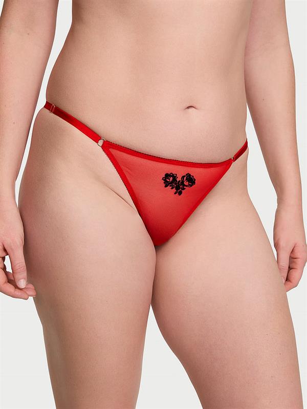 Flirty File Ayarlanabilir V String Kulot ön görünüm