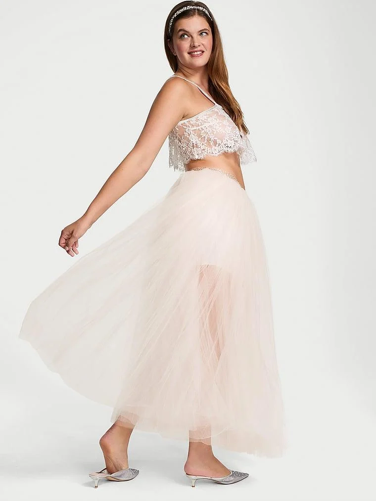 Limited Edition Atelier Victorias Secret Kristal Tul Etek arka görünüm