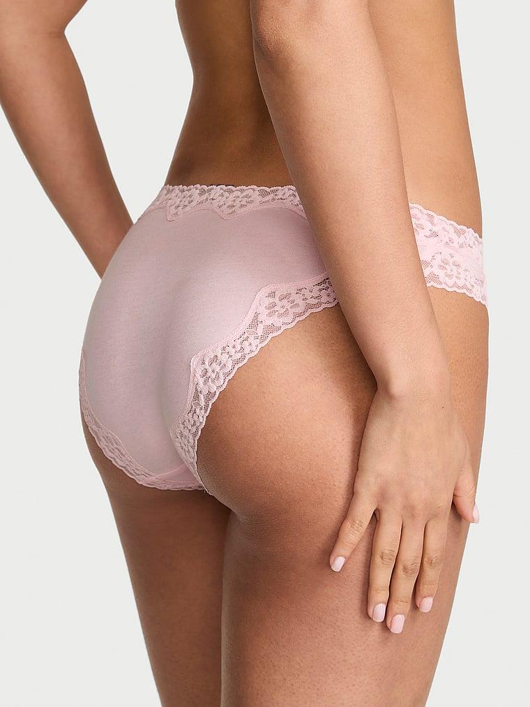 Dantelli Bikini Kesim Kulot arka görünümü