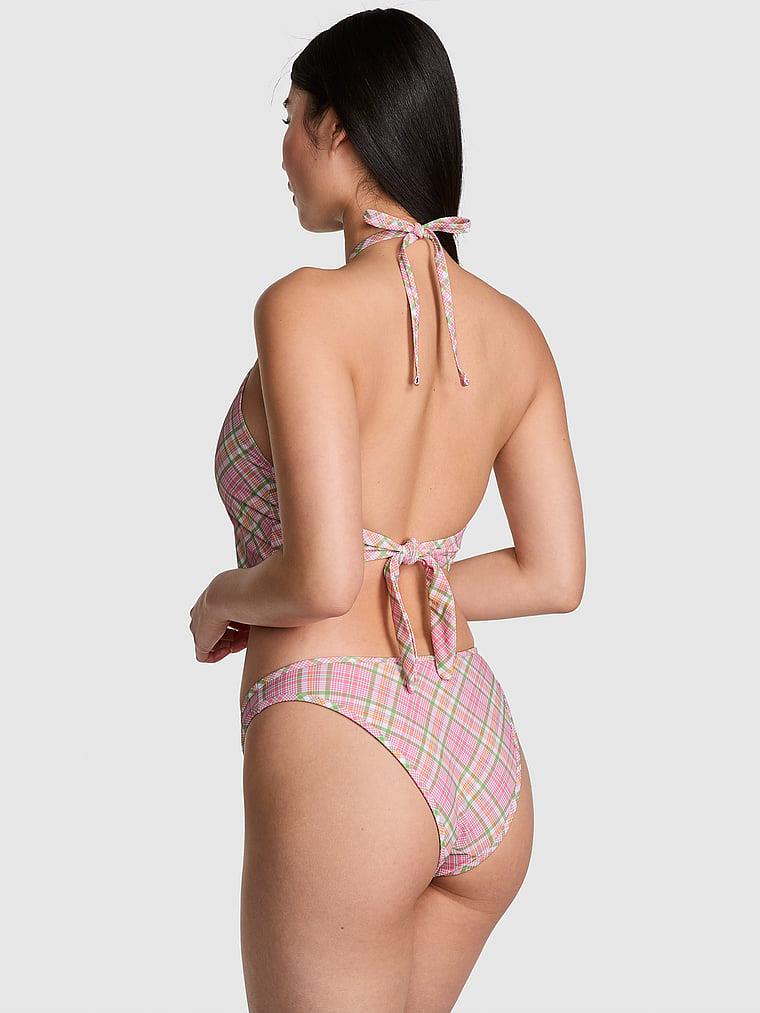 Pink Maya Halter Bikini Ustu arka görünümü