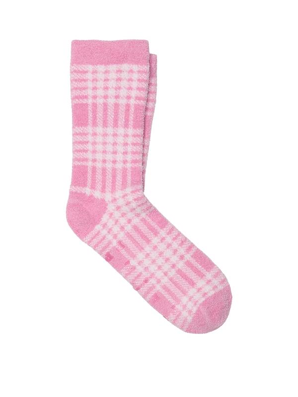 Pink Cozy Crew Corap