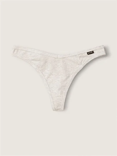 Pink Pamuk Tanga Kulot