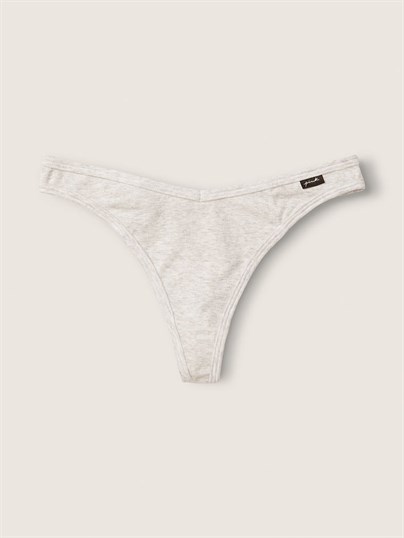 Pink Pamuk Tanga Kulot