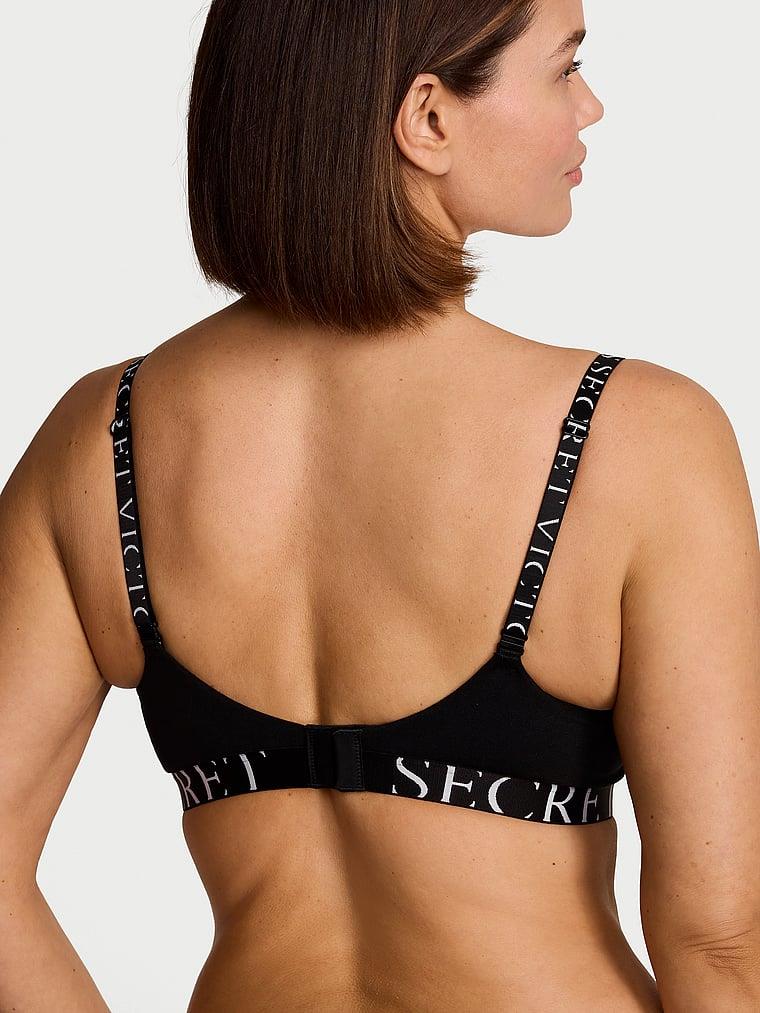 Perfect Shape Pamuklu Logo Detayli Push Up Sütyen arka görünümü