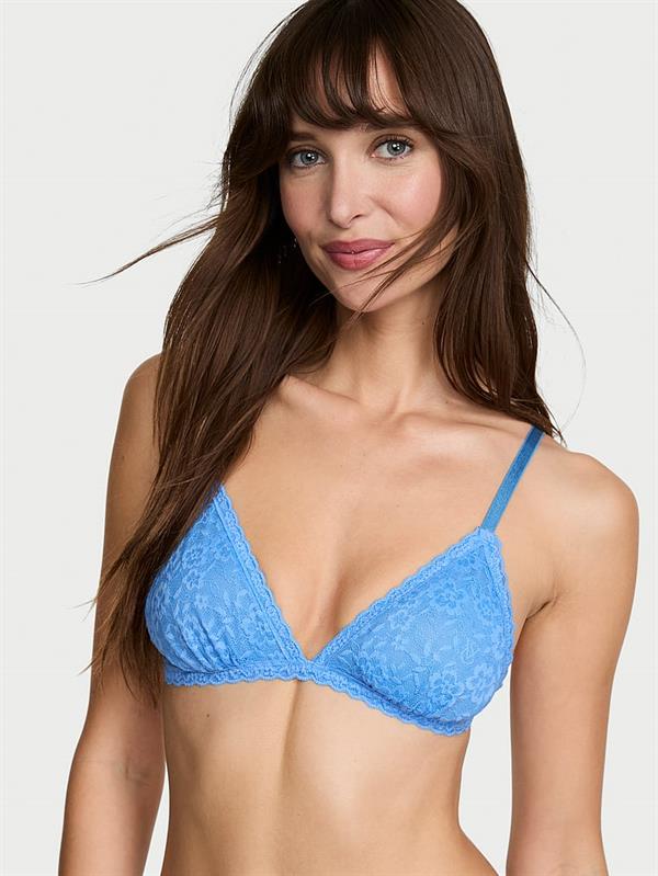 Dantelli Desteksiz Ucgen Bralet