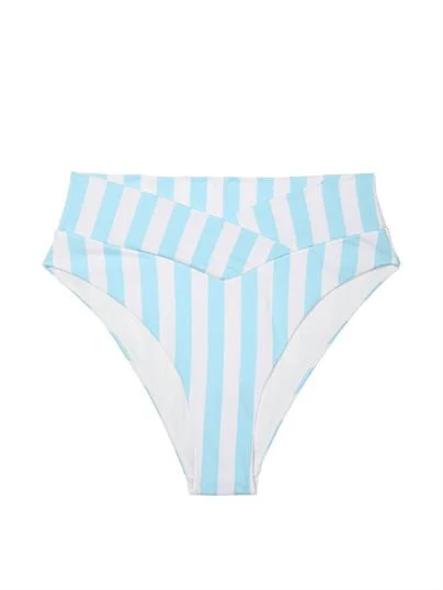 Capraz Gecisli Yüksek Bel Bikini Alti