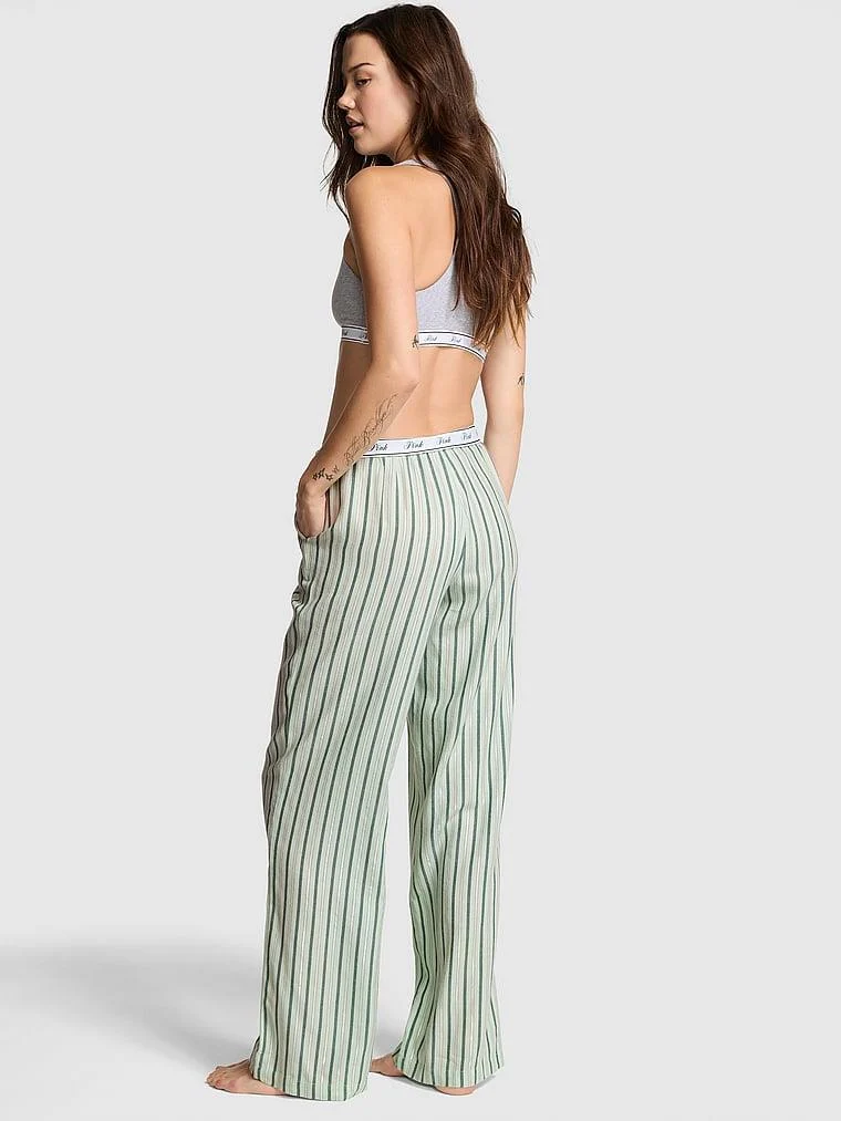 Pink Flanel Pijama Alti arka görünüm
