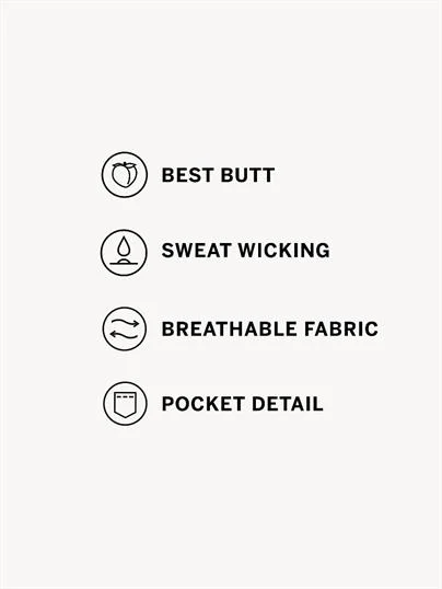 Pink Seamless Yüksek Bel Sort