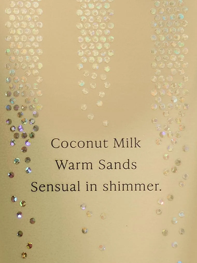 Coconut Passion Işıltılı Vücut Losyonu arka görünüm