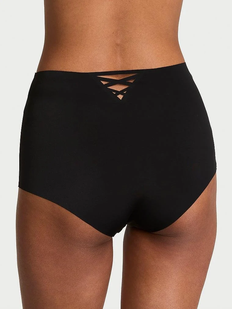 Lazer Kesim Askili Modern Brief Kulot arka görünüm