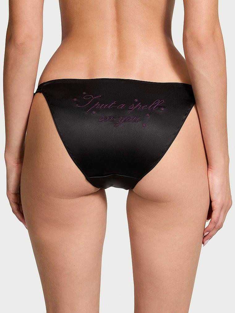 Flirty Islemeli Yandan Baglamali Cheeky Kulot arka görünümü