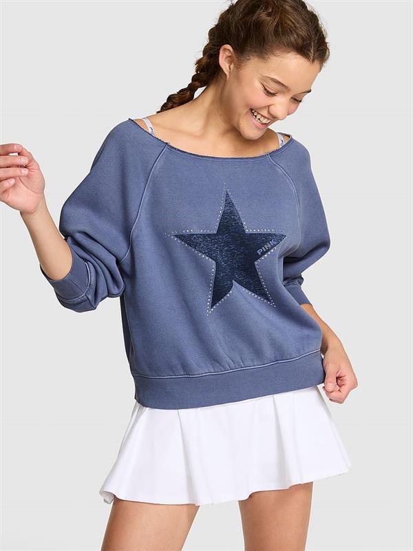 Pink Ivy Omzu Acik Sweatshirt