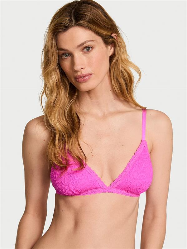 Dantelli Desteksiz Ucgen Bralet