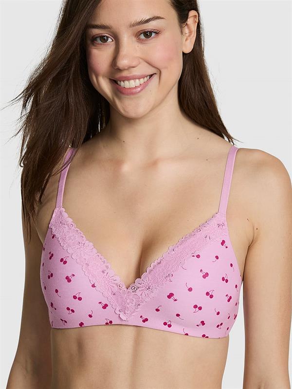 Pink Wear Everywhere Hafif Dolgu Destekli Balensiz Sütyen ön görünüm