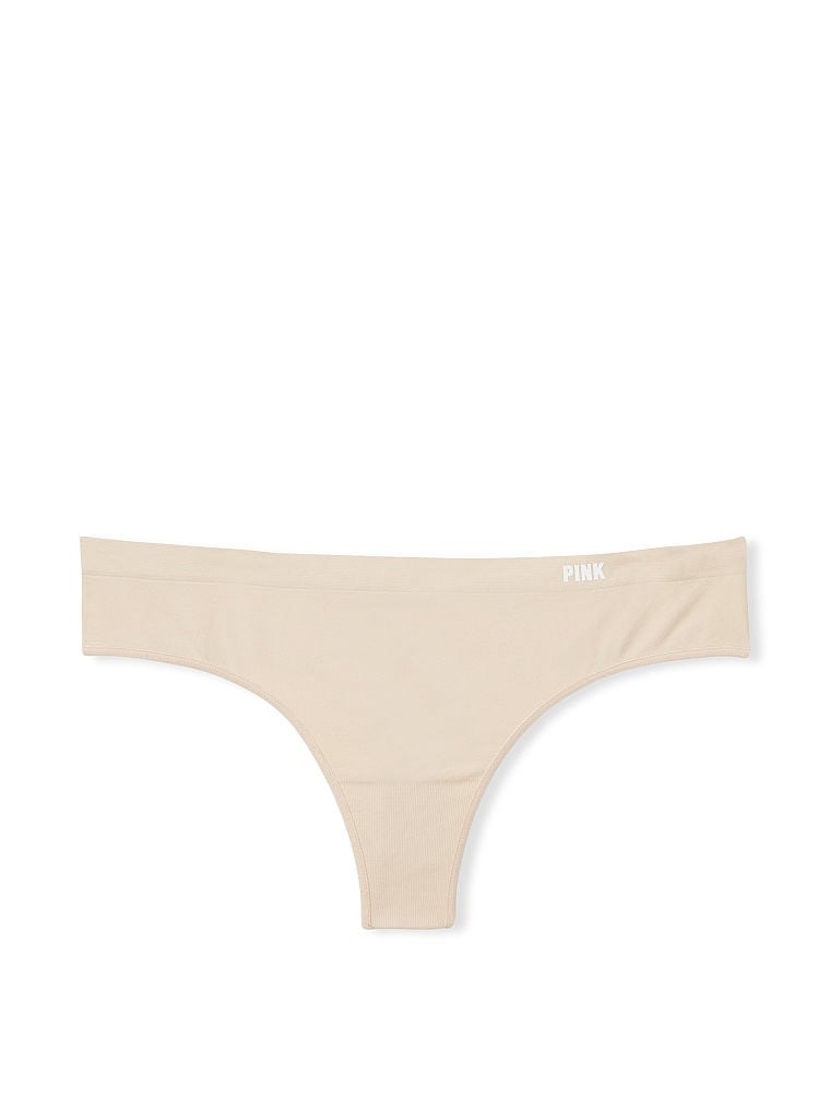 Pink Seamless Tanga arka görünümü