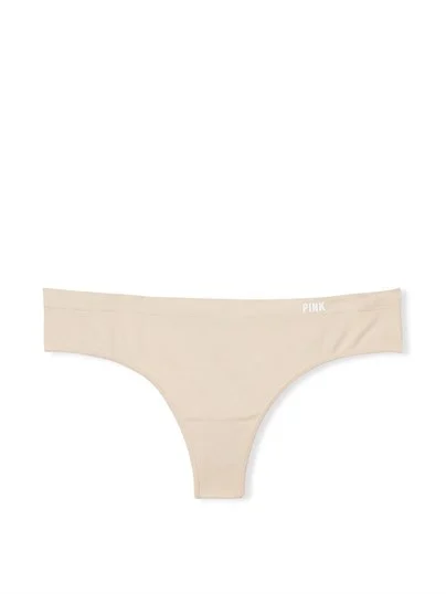 Pink Seamless Tanga