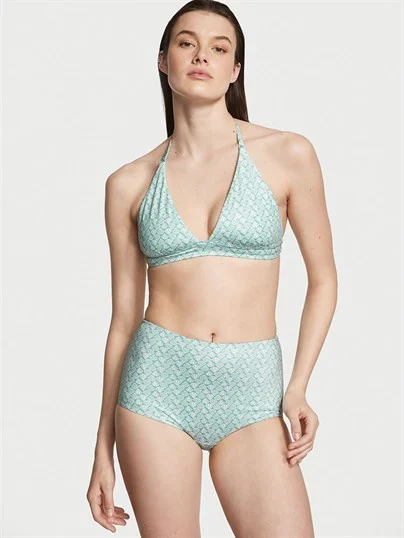 Boyundan Baglamali Bikini Ustu ön görünüm