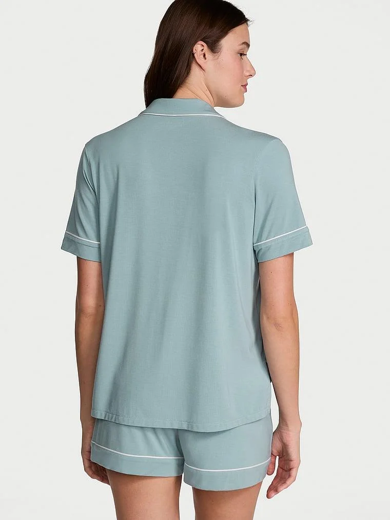 Modal Kısa Pijama Takimi arka görünüm